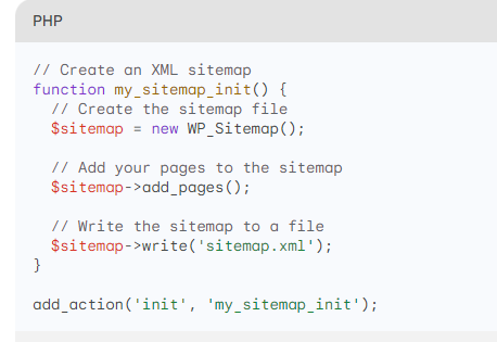 XML Sitemap in WordPress 